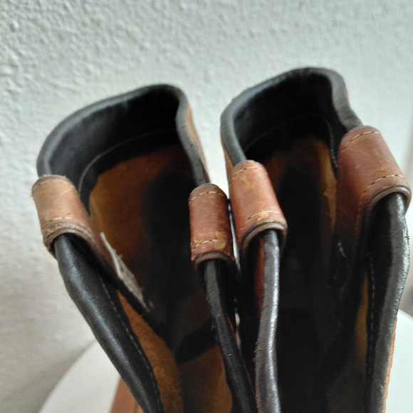 Chippewa Vintage Mens Honey Brown Pull on Leather Boots main image 8